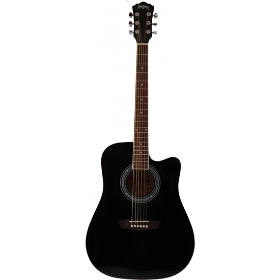 Washburn WA90CEB Elektro Akustik Gitar