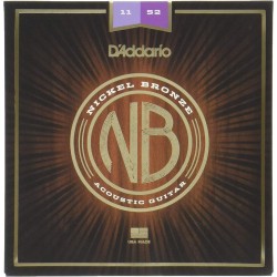 DAddario NB1152 Nikel Bronz Akustik Gitar Teli (11-52)