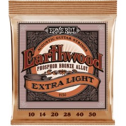 Ernie Ball 2150 Extra Light Takım Tel Akustik Gitar Teli 010-50