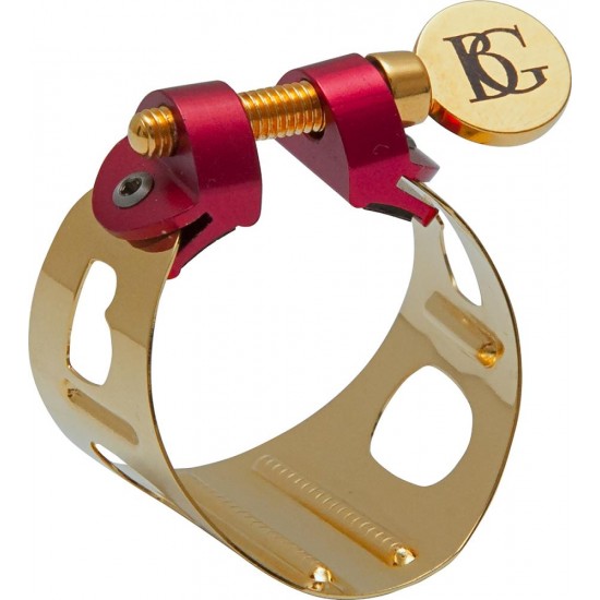 BG LD1 DUO - goldplated Bb - Alto Klarnet - Saksofon Ligatür - kapak