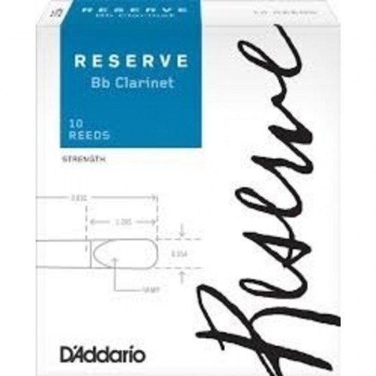 D'addario Reserve no.3,5 Bb Klarnet Kamış