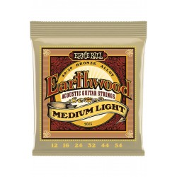 Ernie Ball P02003 Earthwood Medium Light 80/20 Bronze 0.12 - 0.54 Akustik Gitar Teli