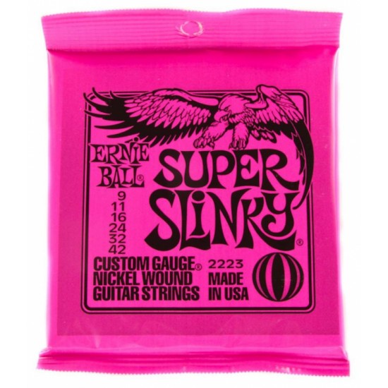 Ernie Ball P02223 Elektro Gitar Teli 09-42