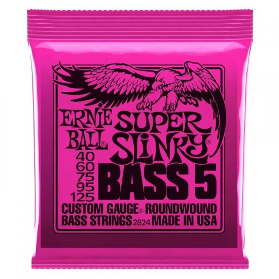 Ernie Ball P02824 Bas Gitar Teli 5 Telli 40-125