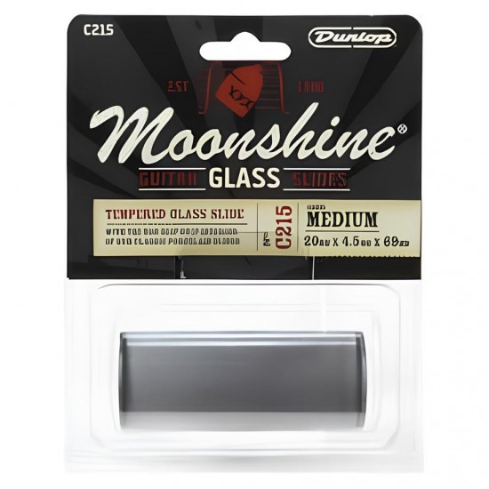 Jim Dunlop C215 Moonshine Glass Medium Slide Yüzüğü