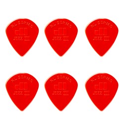 Jim Dunlop Jazz III Nylon Red Pena ( 6' lı Paket )