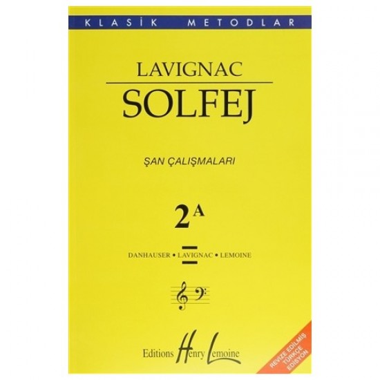 LAVİGNAC SOLFEJ 2A LVG-2A