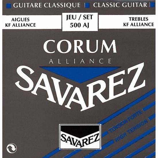 Savarez 500AJ Alliance Hard Tension Classic Blue Klasik Gitar Teli