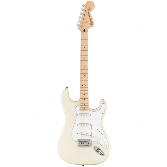 Squier Affinity Stratocaster Akçaağaç Klavye Olympic White Elektro Gitar