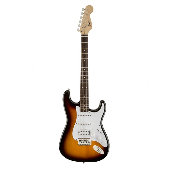 Squier Bullet Strat with Tremolo HSS Laurel Klavye Brown Sunburst Elektro Gitar 0370005532