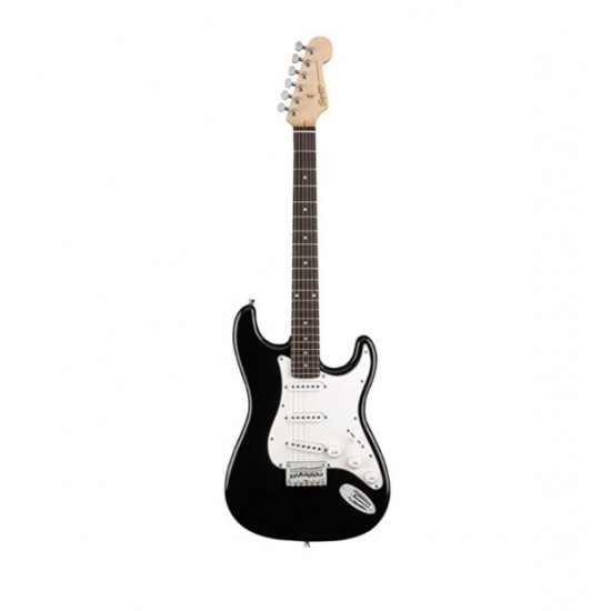 Squier MM Strat Hard Tail Black Elektro Gitar