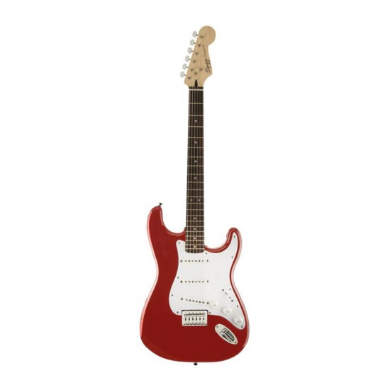 Squier MM Strat Hard Tail Red Elektro Gitar 0370910558