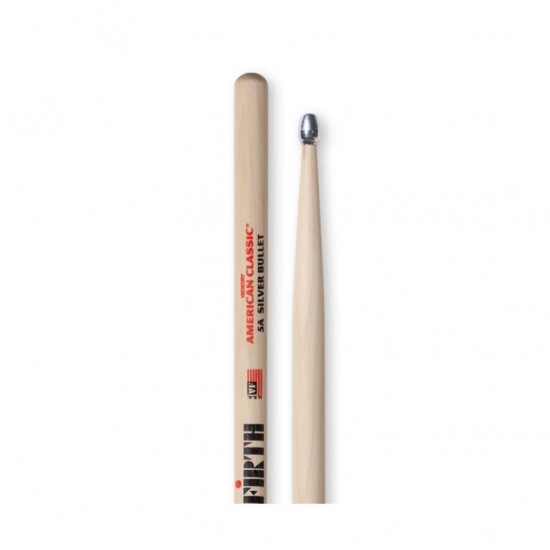 VICFIRTH BAGET(ÇİFT) 5A SİLVERBULLET, HICKORY, 0.565"X16"