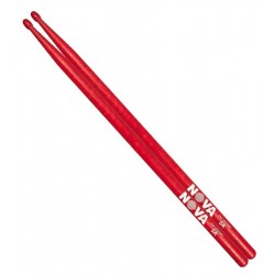 VICFIRTH BAGET(ÇİFT) NOVA 5A WOOD RED (KIRMIZI), HICKORY, 16